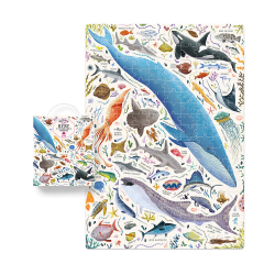 492443 CZUCZU PUZZLE PUZZLOVE RYBY I ZWIERZĘTA WODNE 200 EL