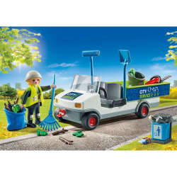 71433 PLAYMOBIL SPRZĄTANIE MIASTA SAMOCHODEM ELEKTRYCZNYM