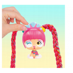 712942 VIP PETS MINI FANS FIGURKA DO STYLIZACJI PIESEK GLAM GEMS