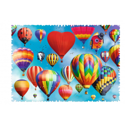 11112 TREFL PUZZLE CRAZY SHAPES KOLOROWE BALONY 600 ELEMENTÓW