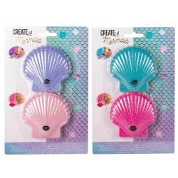 84606 CREATE IT MERMAID ZESTAW DO MAKIJAŻU BŁYSZCZYK 2 KOLORY