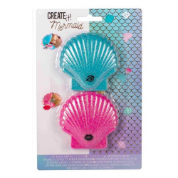 84606 CREATE IT MERMAID ZESTAW DO MAKIJAŻU BŁYSZCZYK 2 KOLORY