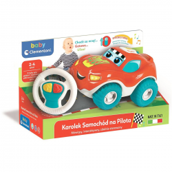 508037 CLEMENTONI BABY KAROLEK SAMOCHÓD NA PILOTA