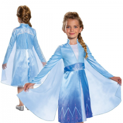 050792 STRÓJ KRAINA LODU FROZEN ELZA KOSTIUM ROZM. S