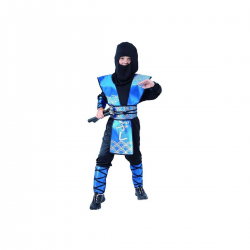 8644002 STRÓJ KOSTIUM NIEBIESKI NINJA WOJOWNIK