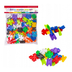 116990 KLOCKI MAŁYCH GENIUSZY KONSTRUKTOR 92 EL