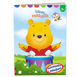 336226 AMEET DISNEY MALUCH PUCHATEK KOLOROWANKA Z NAKLEJKAMI