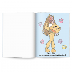 342500 KOLOROWANKA BARBIE KOSTIUMY MALUJ WODĄ