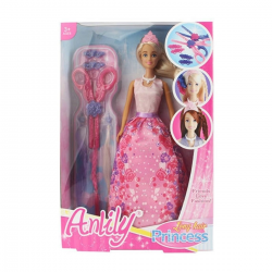 425276 LALKA W SUKIENCE KSIĘŻNICZKA ANLILY RÓŻNE KOLORY