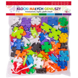 116990 KLOCKI MAŁYCH GENIUSZY KONSTRUKTOR 92 EL