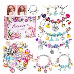 080868 KORALIKI ZESTAW DO ROBIENIA BRANSOLETEK CHARMS
