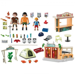 071424 PLAYMOBIL KEMPING BIWAK FAMILY FUN