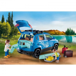 71423 PLAYMOBIL SAMOCHÓD Z PRZYCZEPĄ KEMPINGOWĄ