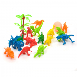 551879 DINOZAURY W TUBIE 18 EL FIGURKA DINOZAUR