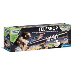 507566 TELESKOP DLA DZIECI NASA LUNETA CLEMENTONI