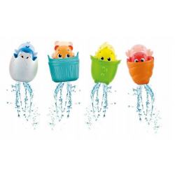176557 ZABAWKI DO KĄPIELI WODNIAKI A-KU-KU RÓŻNE KOLORY