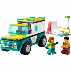 60403 LEGO CITY KARETKA I SNOWBOARDZISTA