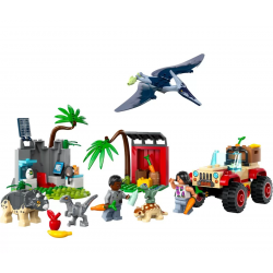 76963 LEGO JURASSIC WORLD CENTRUM RATUNKOWE DLA MAŁYCH DINOZAURÓW