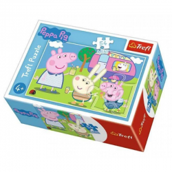19625 TREFL MINI PUZZLE ŚWINKA PEPPA NAD JEZIOREM 54 EL