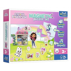 93383 TREFL PUZZLE MAGNETYCZNE KOCI DOMEK GABI