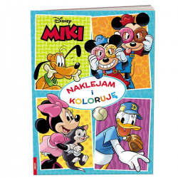 340605 KOLOROWANKA MIKI MALUCH NAKLEJAM I KOLORUJĘ