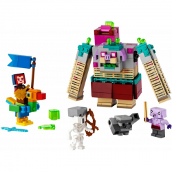21257 LEGO MINECRAFT LEGENDS DECYDUJĄCE STARCIE Z DEWASTATOREM