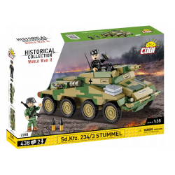 2288 COBI KLOCKI SD.KFZ. 234/3 STUMMEL CZOŁG SAMOCHÓD