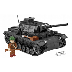 2289 COBI KLOCKI PANZER III AUSF.J CZOŁG