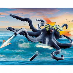 71419 PLAYMOBIL WALKA Z GIGANTYCZNĄ OŚMIORNICĄ