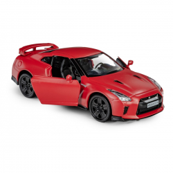 118164 METALOWE AUTO MODEL NISSAN GT-R CZERWONY DAFFI