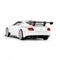 133037 METALOWE AUTO MODEL BENTLEY CONTINENTAL GT3 BIAŁY