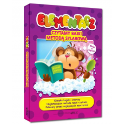 173819 ELEMENTARZ CZYTAMY BAJKI METODĄ SYLABOWĄ