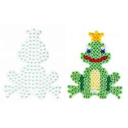 324 PODKŁADKA HAMA MIDI KORALIKI MAŁA ŻABKA