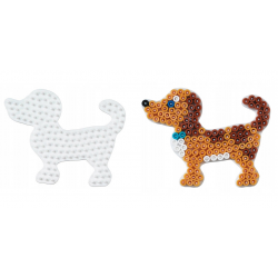 326 PODKŁADKA HAMA MIDI KORALIKI MAŁY PIESEK