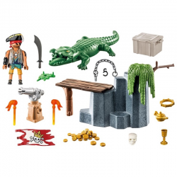 71473 PLAYMOBIL PIRACI PIRAT Z ALIGATOREM