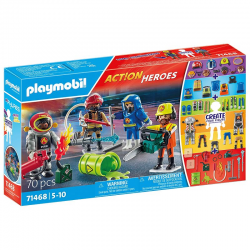 71468 PLAYMOBIL MY FIGURES STRAŻ POŻARNA STRAŻAK