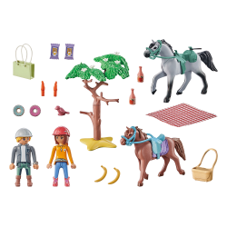 71470 PLAYMOBIL STARTER PACK WYCIECZKA KONNA