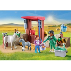 071471 PLAYMOBIL WETERYNARZ Z OSIOŁKAMI