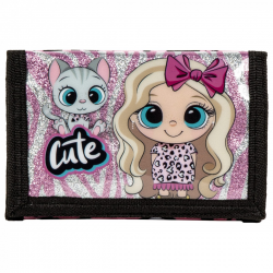 095766 PORTFEL Z RZEPEM DZIEWCZYNKA Z KOTKIEM