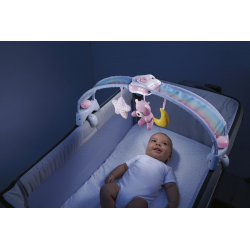143283 CHICCO PANEL NA ŁÓŻECZKO RAINBOW RÓŻOWY