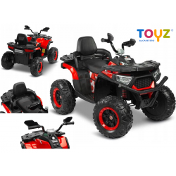 POJAZD QUAD NA AKUMULATOR GIGANT NAPĘD 4X4 CZERWONY