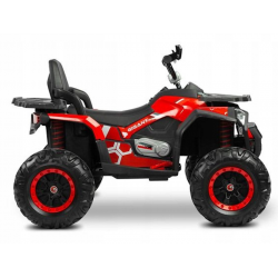 POJAZD QUAD NA AKUMULATOR GIGANT NAPĘD 4X4 CZERWONY