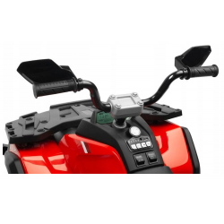 POJAZD QUAD NA AKUMULATOR GIGANT NAPĘD 4X4 CZERWONY