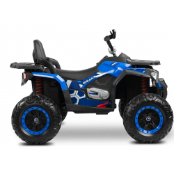 POJAZD QUAD NA AKUMULATOR GIGANT NAPĘD 4X4 NIEBIESKI