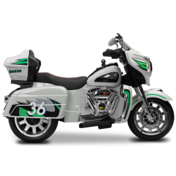 MOTOCYKL MOTOR NA AKUMULATOR RIOT SZARY