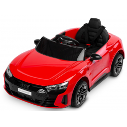 POJAZD NA AKUMULATOR AUDI E-TRON NAPĘD 4X4 PILOT CZERWONY