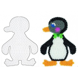 301 PODKŁADKA HAMA MIDI KORALIKI PINGWIN