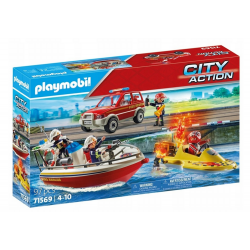 71569 PLAYMOBIL AKCJA STRAŻY POŻARNEJ NA WODZIE