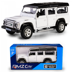 119901 RMZ METALOWE AUTO MODEL LAND ROVER DEFENDER BIAŁY