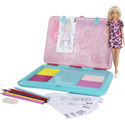 065427 BARBIE KREATYWNY ZESTAW PROJEKTANTKI + LALKA